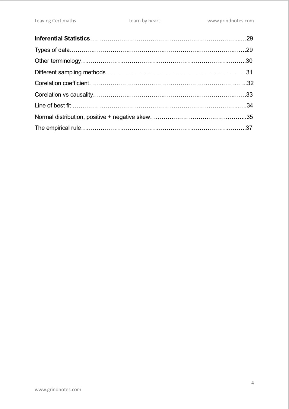 LC Maths - Paper 1 & 2: Complete Learn by Heart Package